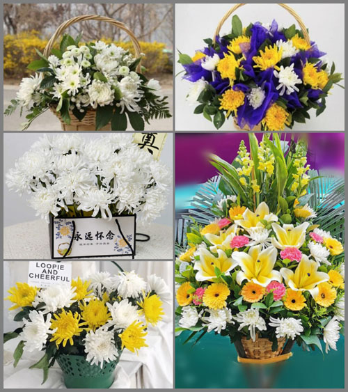 贵州毕节市织金县自强乡二坪村白事提篮配送